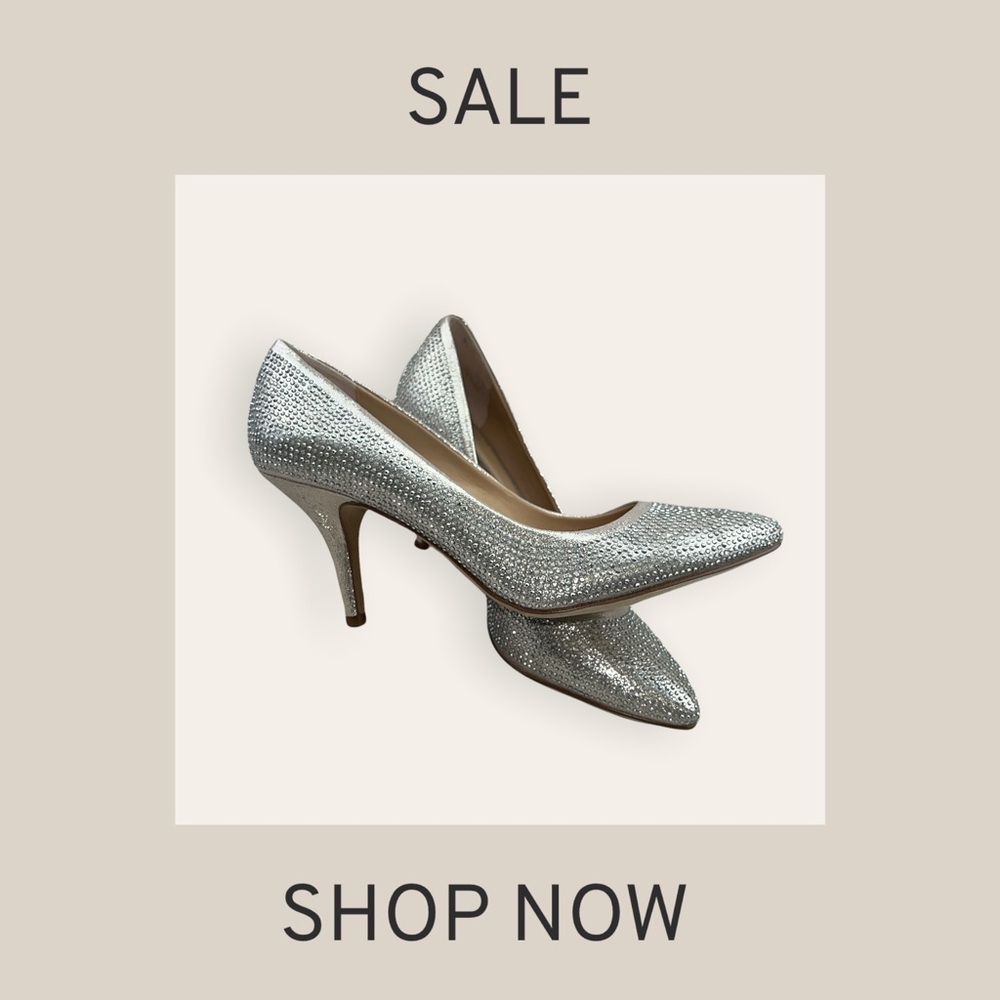 ‼️HOLIDAY SALE‼️ Women's Zitah Embellished Pointed Toe Pumps
